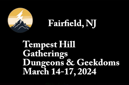 Tempest Hill Gatherings Logo and Dates